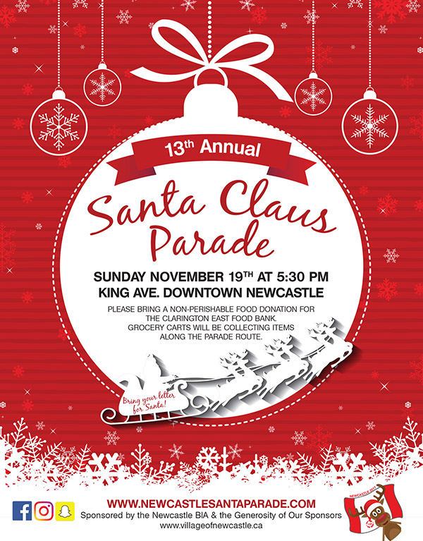 Santa Parade Poster