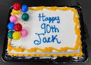 Jack Gordon's birthday cake