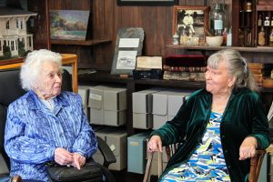 Jean Rickard and Gloria Gordon